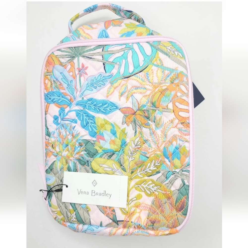 VERA BRADLEY Lunch Bag Quilted Rain Forest Canopy
